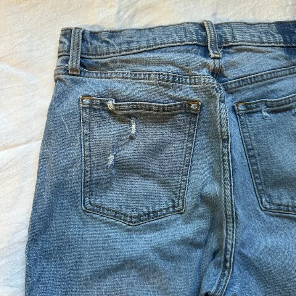 Abercrombie & Fitch The Skinny Distressed High Rise Jeans - Size 8 / 29 R - Picture 11 of 12